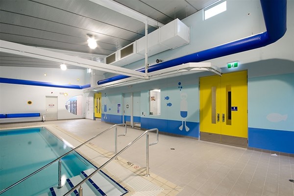 Holland St School - Construction - Hydrotherapy Pool 6